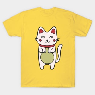 Cute Chinese lucky cat T-Shirt